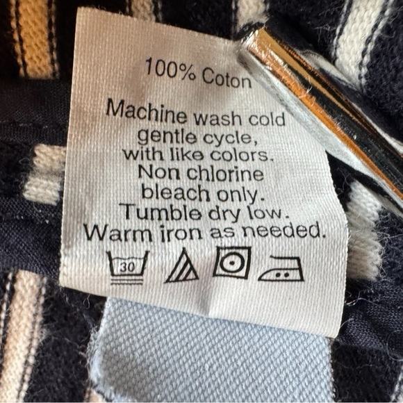 J.Crew Women’s Striped Knit Blazer - Size Small - Navy & White - Picture 13 of 14